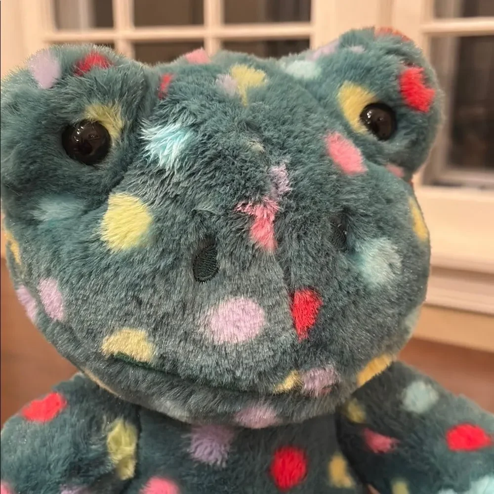 Build-A-Bear Jolly Jumps Frog Christmas